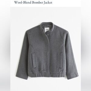 Abercrombie wool blended jacket
